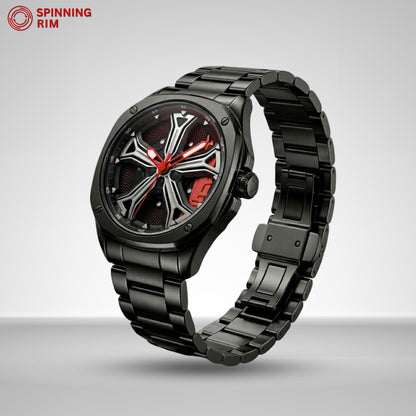 Audi RS7 Gyro Watch - Stainless Steel Strap Detail