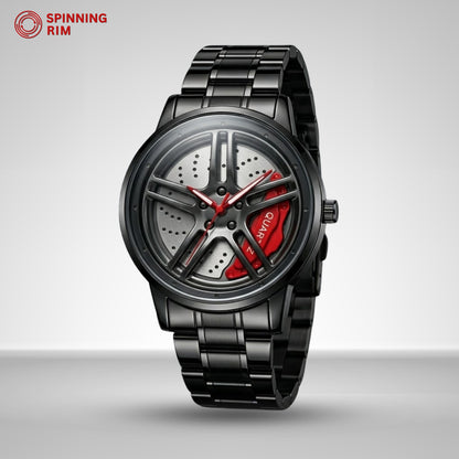 Nissan GTR Gyro Watch - Spinning Rim Edition