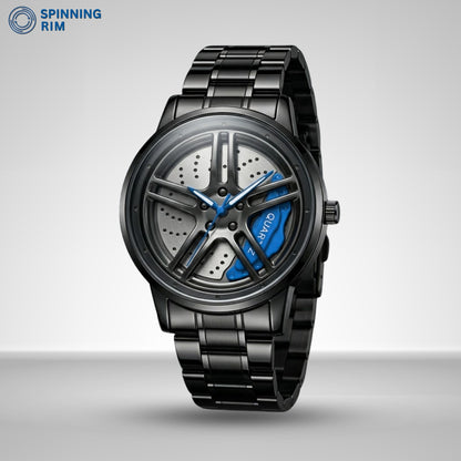 Nissan GTR Gyro Watch - Spinning Rim Edition