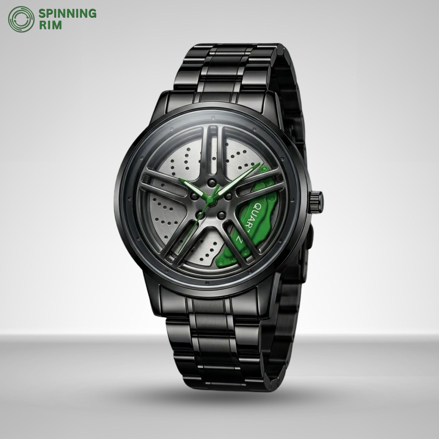 Nissan GTR Gyro Watch - Spinning Rim Edition