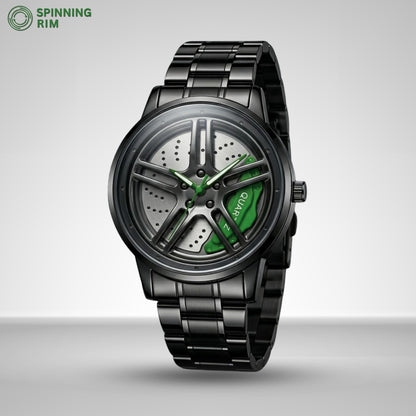 Nissan GTR Gyro Watch - Spinning Rim Edition