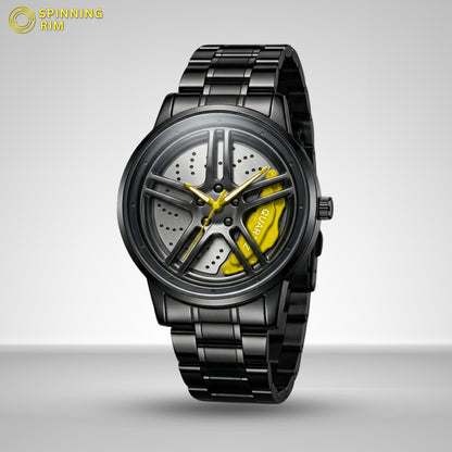 Nissan GTR Gyro Watch - Spinning Rim Edition