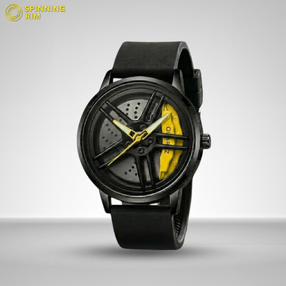 BMW M5 Gyro Watch - Spinning Rim Close Up