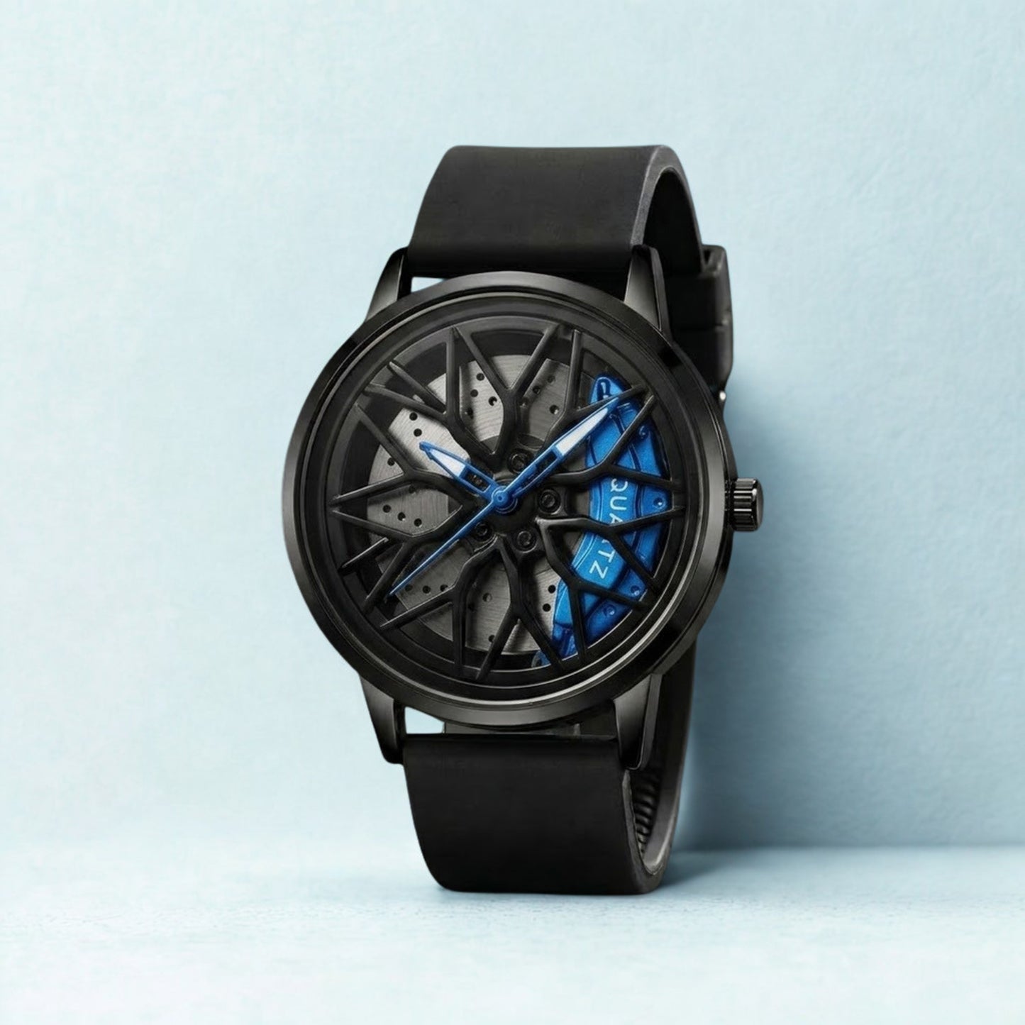 Nissan GT-R Gyro Watch - Spinning Rim Detail