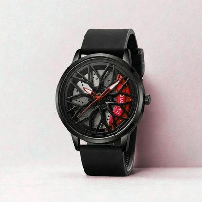 Nissan GT-R Gyro Watch - Stainless Steel Strap