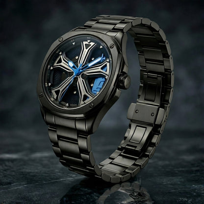 Audi RS7 Gyro Watch Blue - Spinning Wheel Edition